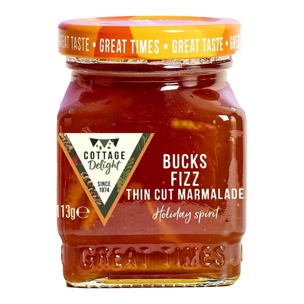 Cottage Delight Bucks Fizz Thin Cut Marmalade 113g